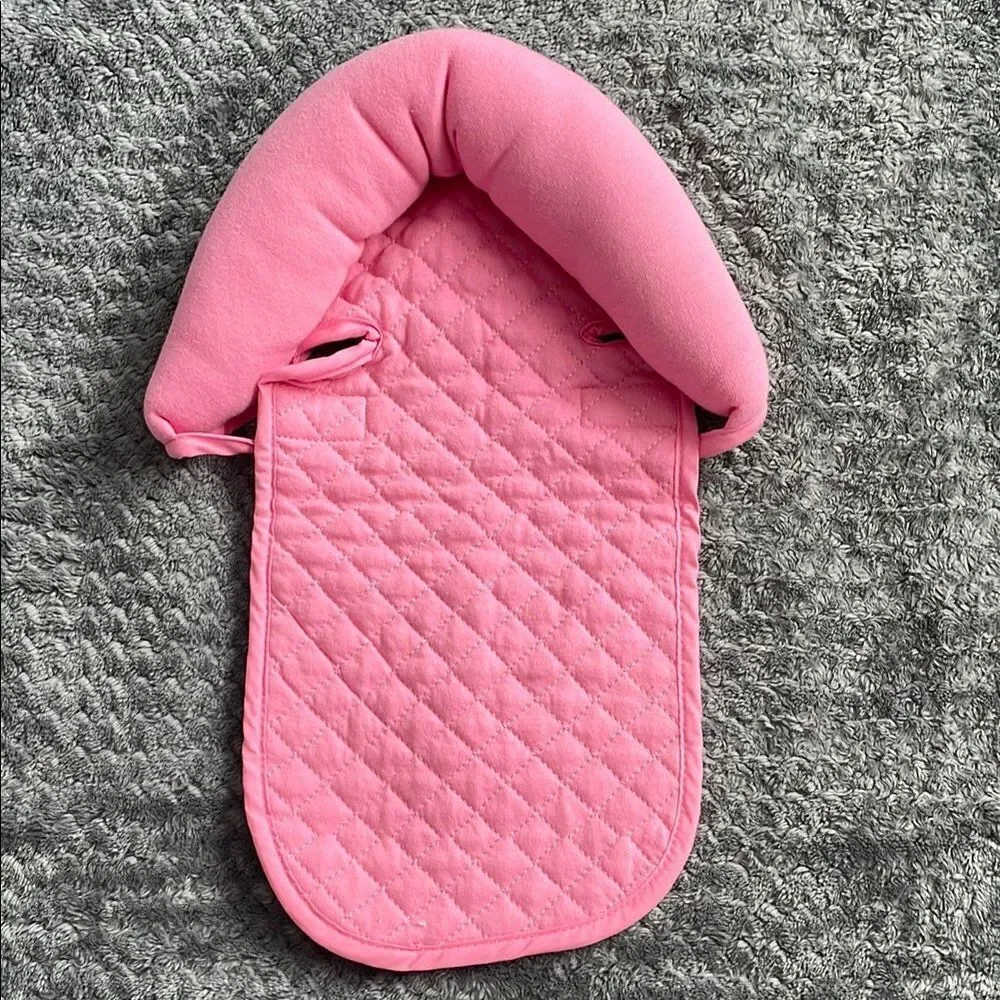 Baby girl Quilted Kids Car Seat Head insert for newborn